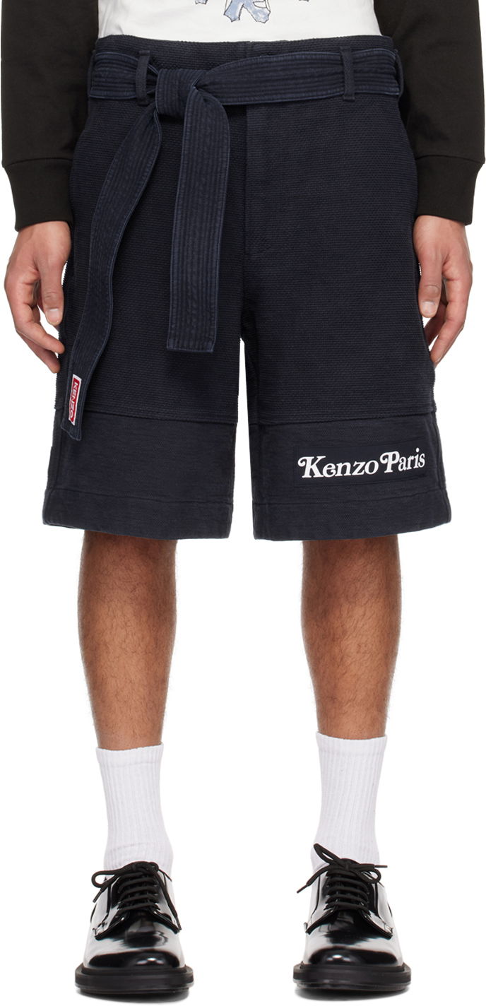 Shorts KENZO Verdy x Judo Shorts Svart | FE55SH2379OS