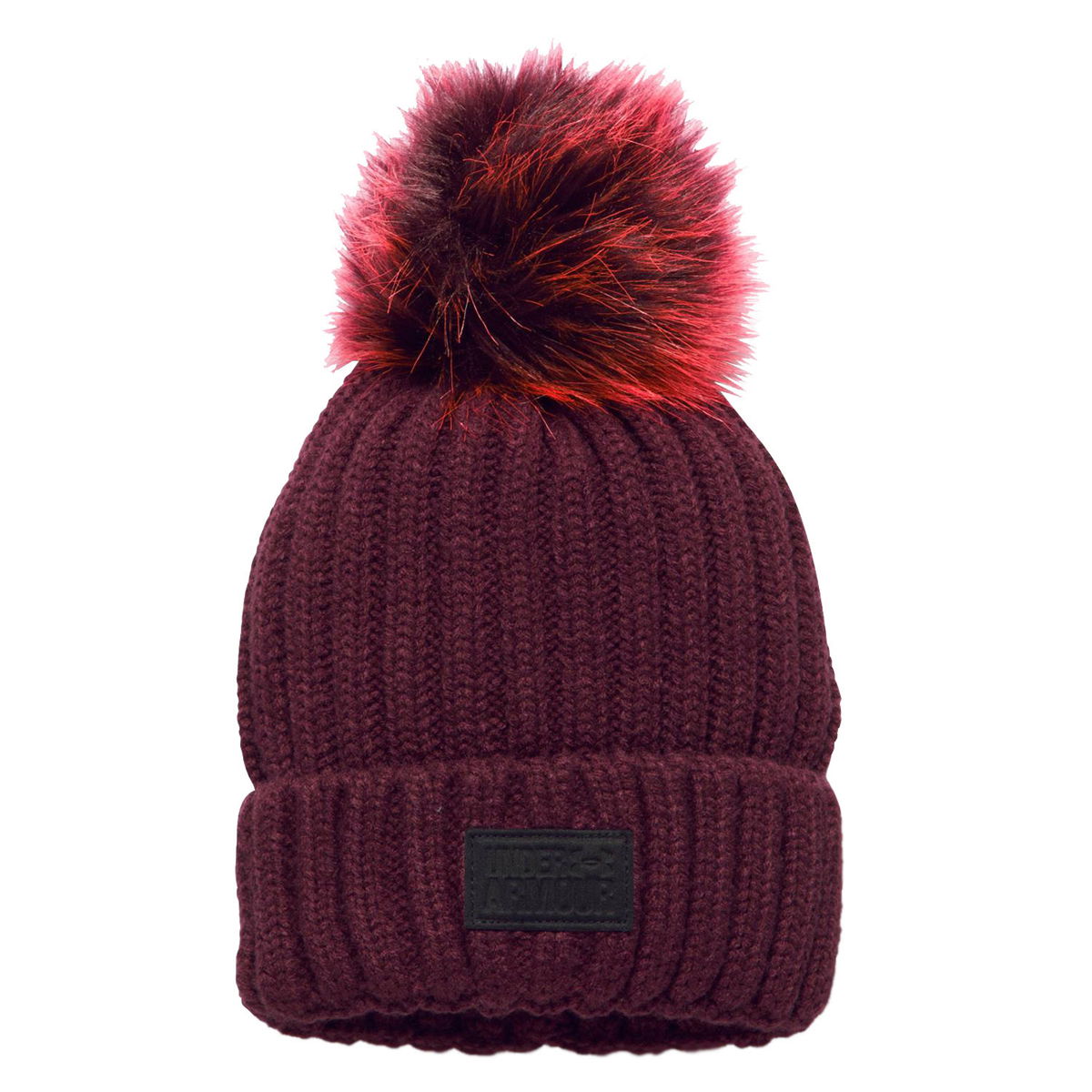 Mössa Under Armour Under Armour Snowcrest Pom Beanie Bourgogne | 1299905-916, 0