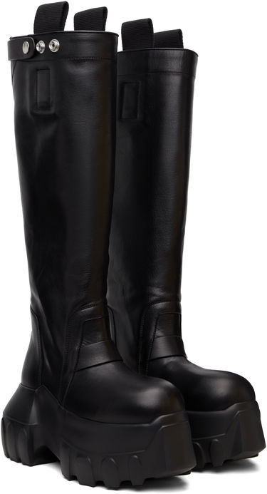 Sneakers och skor Rick Owens Rick Owens Concordians Mega Tractor Tall Boots Svart | RU02E1870 LGE, 3