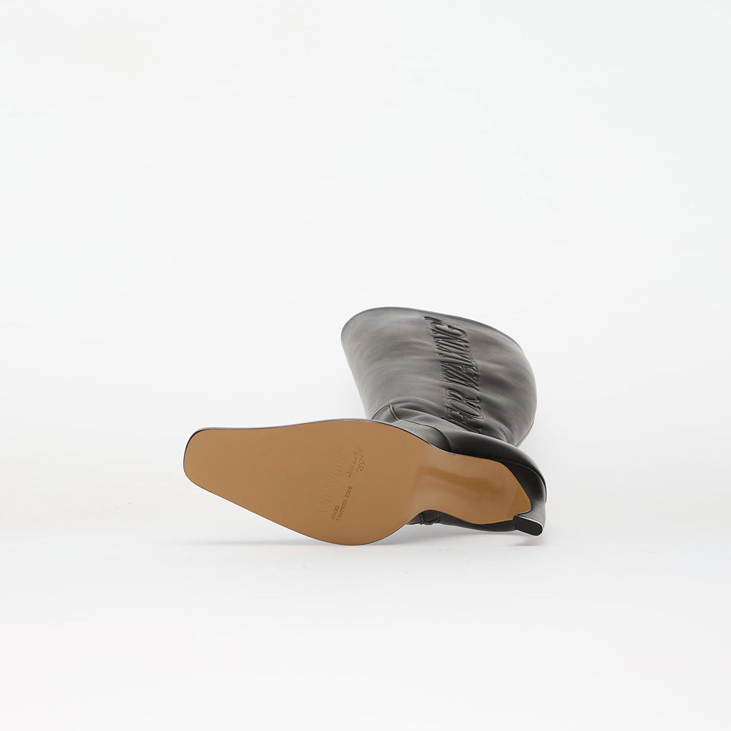 Sneakers och skor Off-White For Walking Loop Boot Black/ White Svart | OWIE04LF25LEA0011001, 1