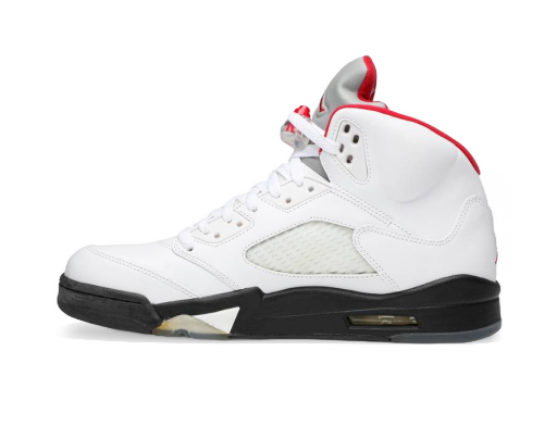 Sneakers och skor Jordan Air Jordan 5 Retro ''Fire Red'' 2013 Vit | 136027-100