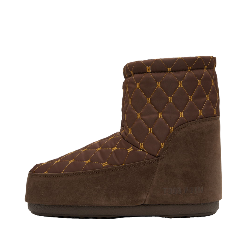 Sneakers och skor Moon Boot Icon Low Nolace Quilted Boots "Brown" Brun | 14094800