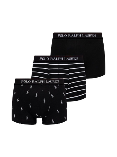 Boxare Polo by Ralph Lauren Classic Trunk 3Pack Svart | 714830299009