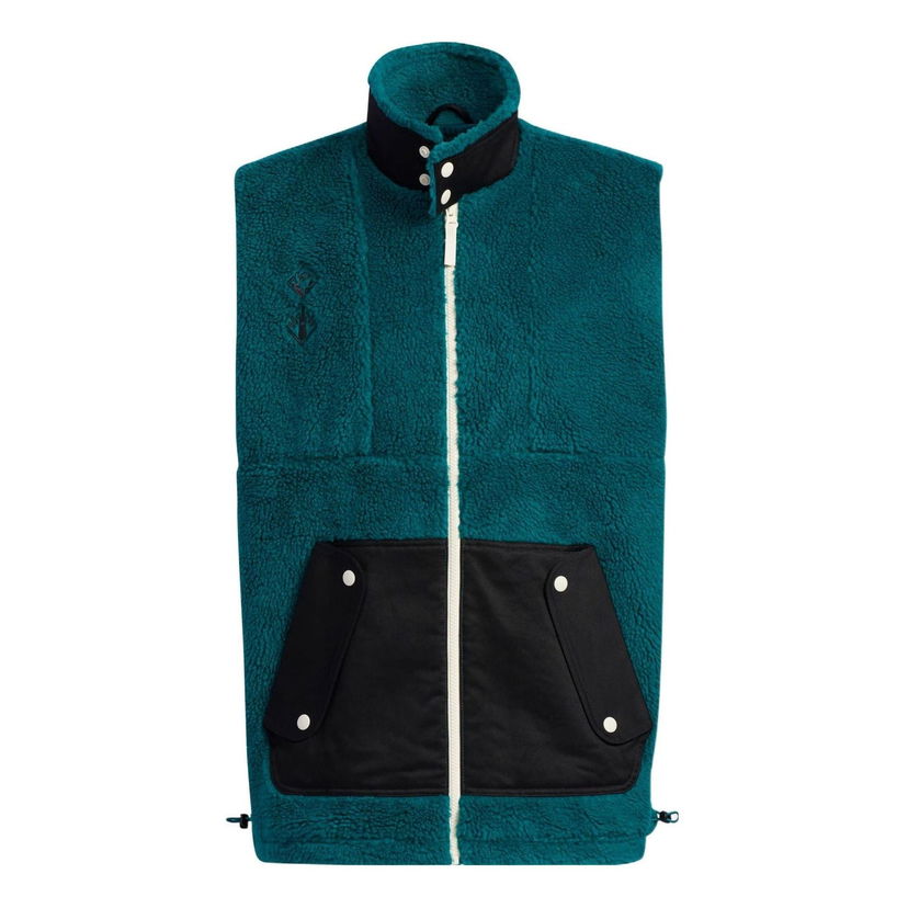 Väst adidas Originals Jujutsu Kaisen Fleece Vest Grön | HZ2435