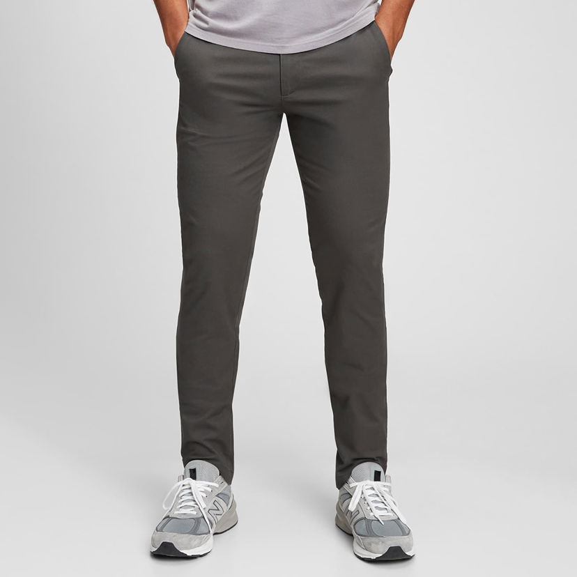 Byxor GAP Chino Skinny Fit Pants Soft Black Svart | 472760-03