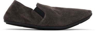 Sneakers och skor The Row Vincit Suede Slippers Grå | F2070-L40, 0