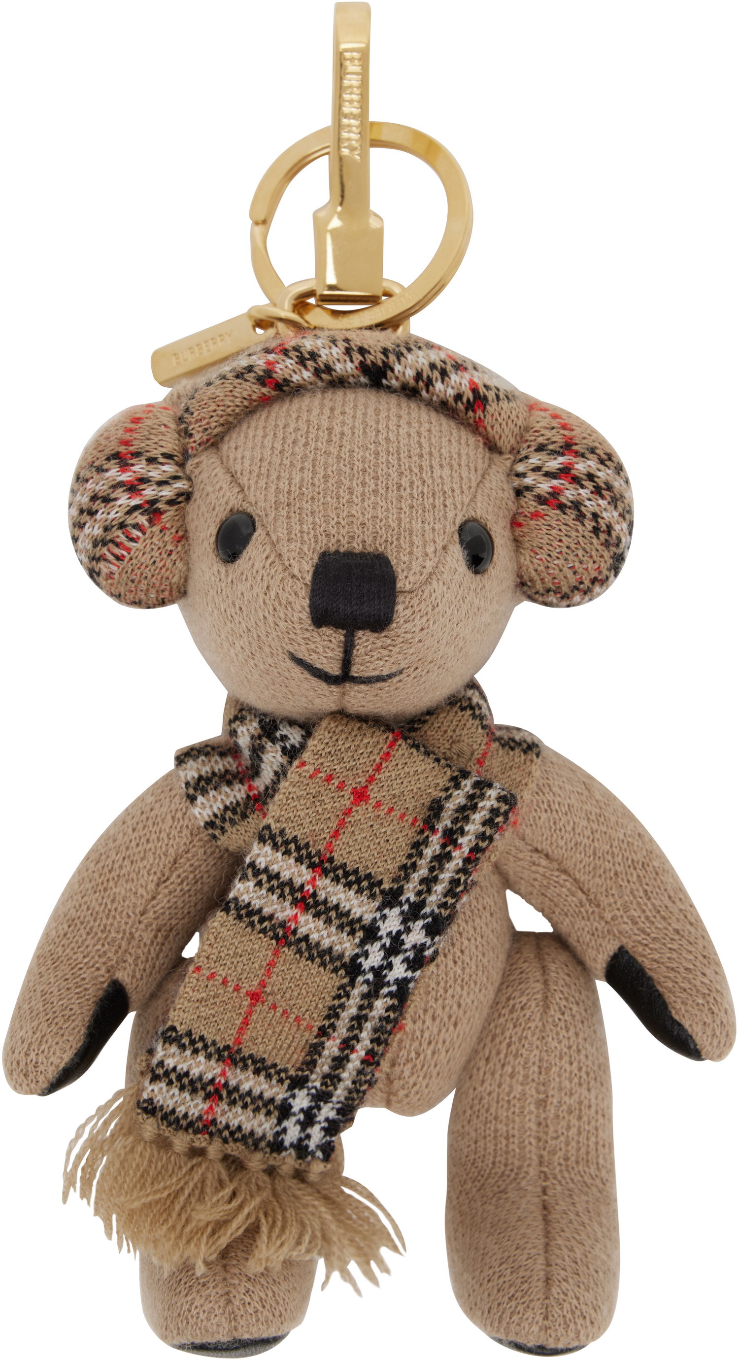 Nyckelringar Burberry Burberry Thomas Bear Charm Keychain Beige | 8115499, 0