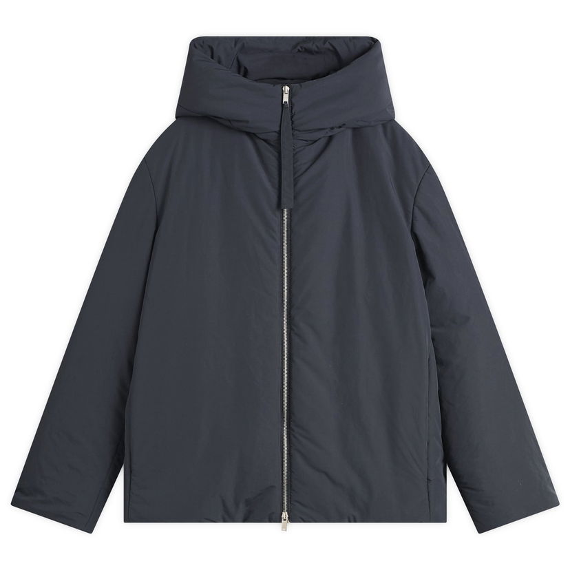 Pufferjacka Jil Sander Jil Sander Hooded Down Jacket, Size Large Mörkblå | J47AF0159-J74276-001
