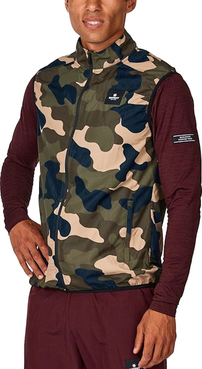 Väst Saysky Saysky Pace Camo Vest Grön | imrve01