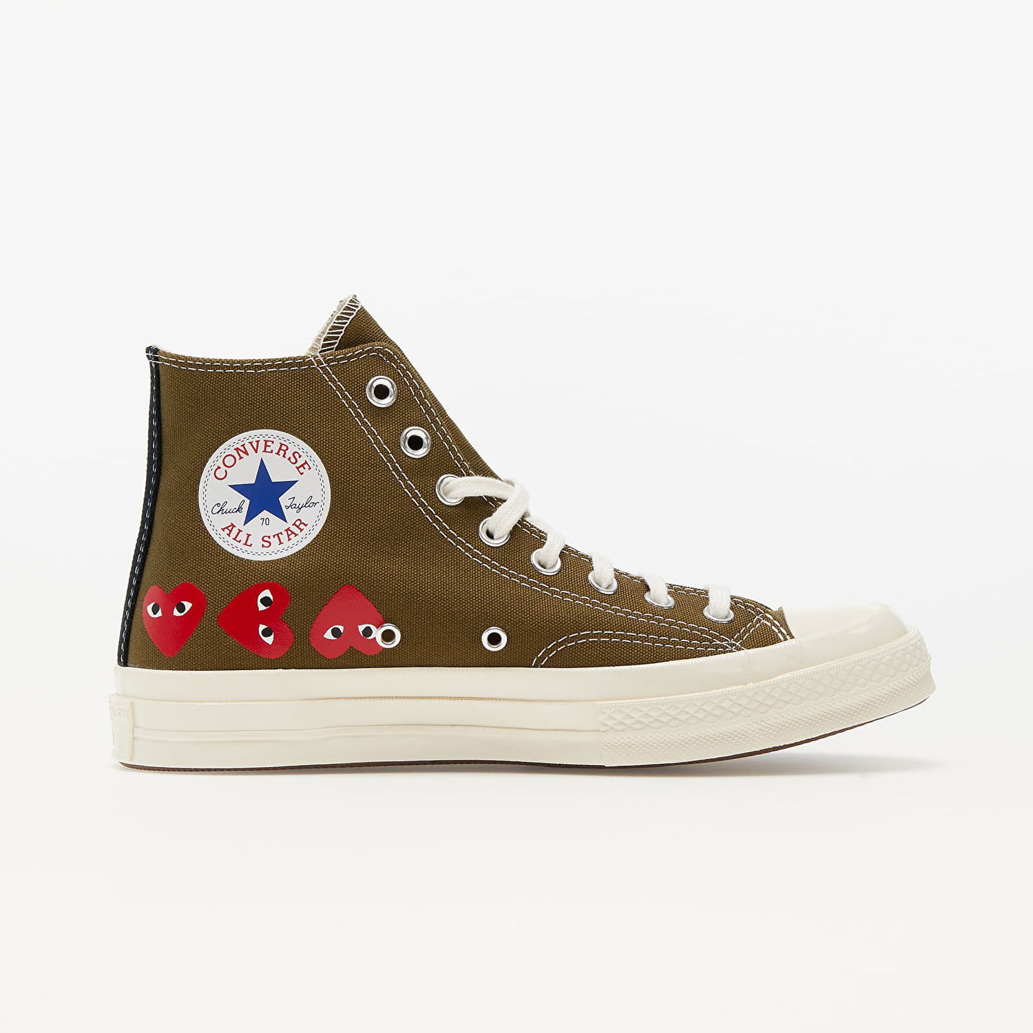 Sneakers och skor Converse Comme des Garcons x PLAY Chuck 70 High Grön | 162973C, 1