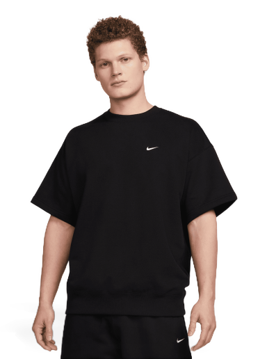 T-shirt Nike Solo Swoosh French Terry Tee Svart | DX0880-010