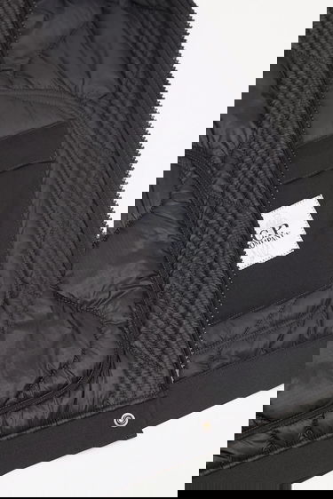 Pufferjacka C.P. Company C.P. Company Hooded Quilted Jacket Svart | 19CMOW047A110158A, 5