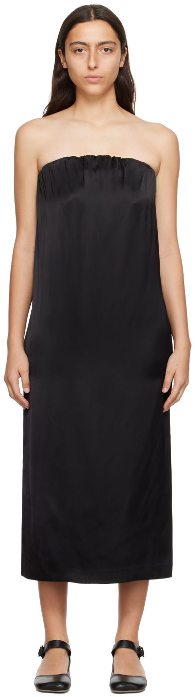 Klä Loulou de Saison Loulou de Saison Strapless Midi Dress Svart | SIPLE