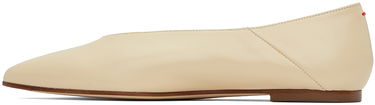 Kläder Aeyde Aeyde Moa Ballerina Flats Beige | A11-FL-VNCP08FL-0119-100-007, 2
