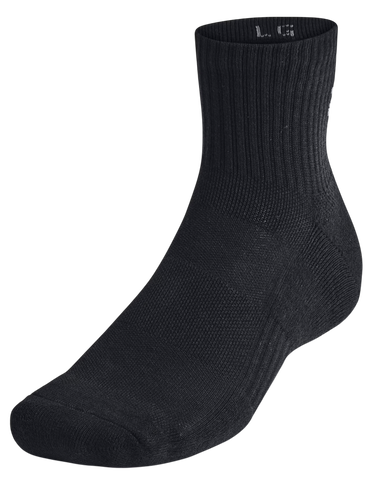 Strumpor Under Armour Quarter Socks, 3 Pairs Svart | 1386372-001, 2