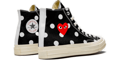 Sneakers och skor Converse Comme des Garçons PLAY x Chuck Taylor All-Star 70s Hi Svart | 157250C, 1