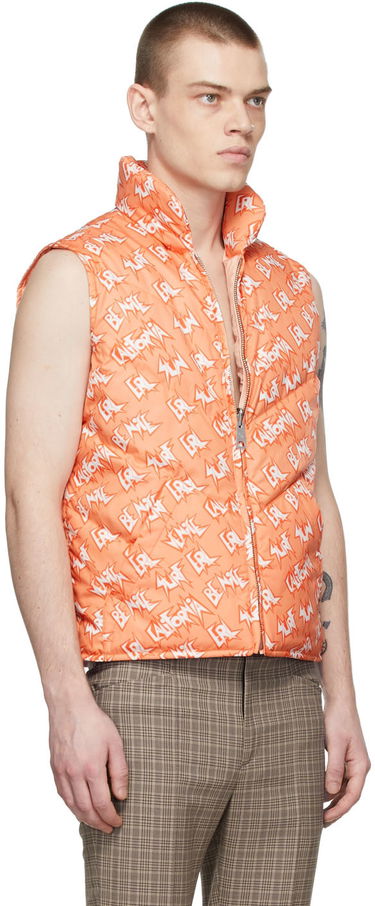 Väst ERL Print Polyester Down Vest Orange | ERL04C005, 1