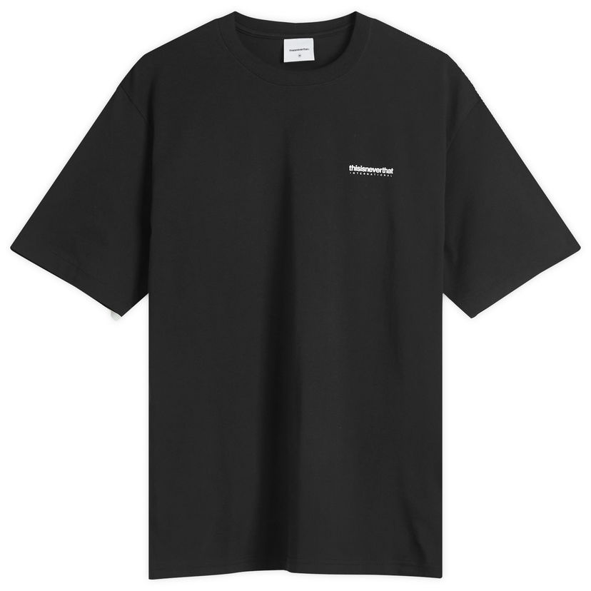 T-shirt thisisneverthat Intl. Logo T-Shirt, Size Small Svart | TN251TTSST39-BLK