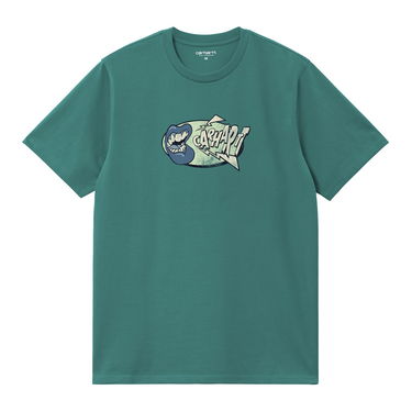 T-shirt Carhartt WIP Carhartt WIP Louder Graphic T-Shirt Grön | I035202_7, 2