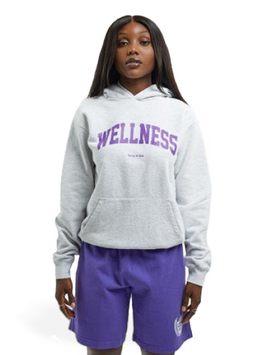 Sweatshirt Sporty & Rich Wellness Ivy Hoodie Grå | HO431HG