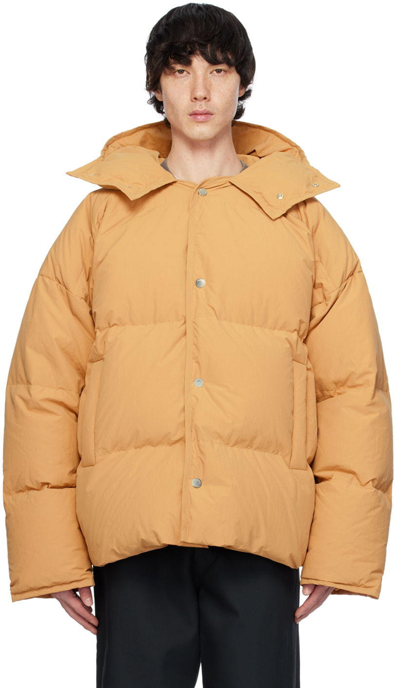 Jacka Nanushka Jolyn Down Jacket Orange | NU24RSOW00374