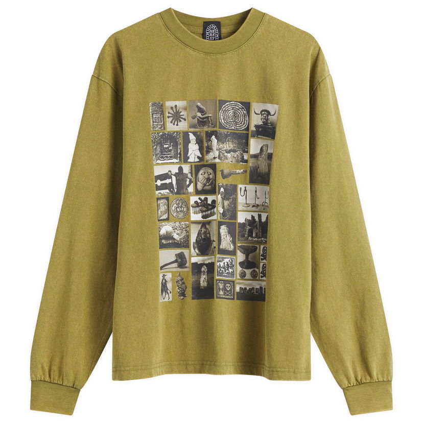 T-shirt Heresy Heresy Niche Longsleeve T-Shirt Grön | HSS25-T10G