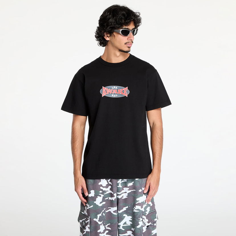 T-shirt Awake NY Les Ny Tee Black L Svart | AWK-FW24-TS309-BLK