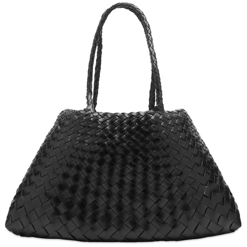 Handväska Dragon Diffusion Santa Croce Large Bag Svart | 8892-BLACK