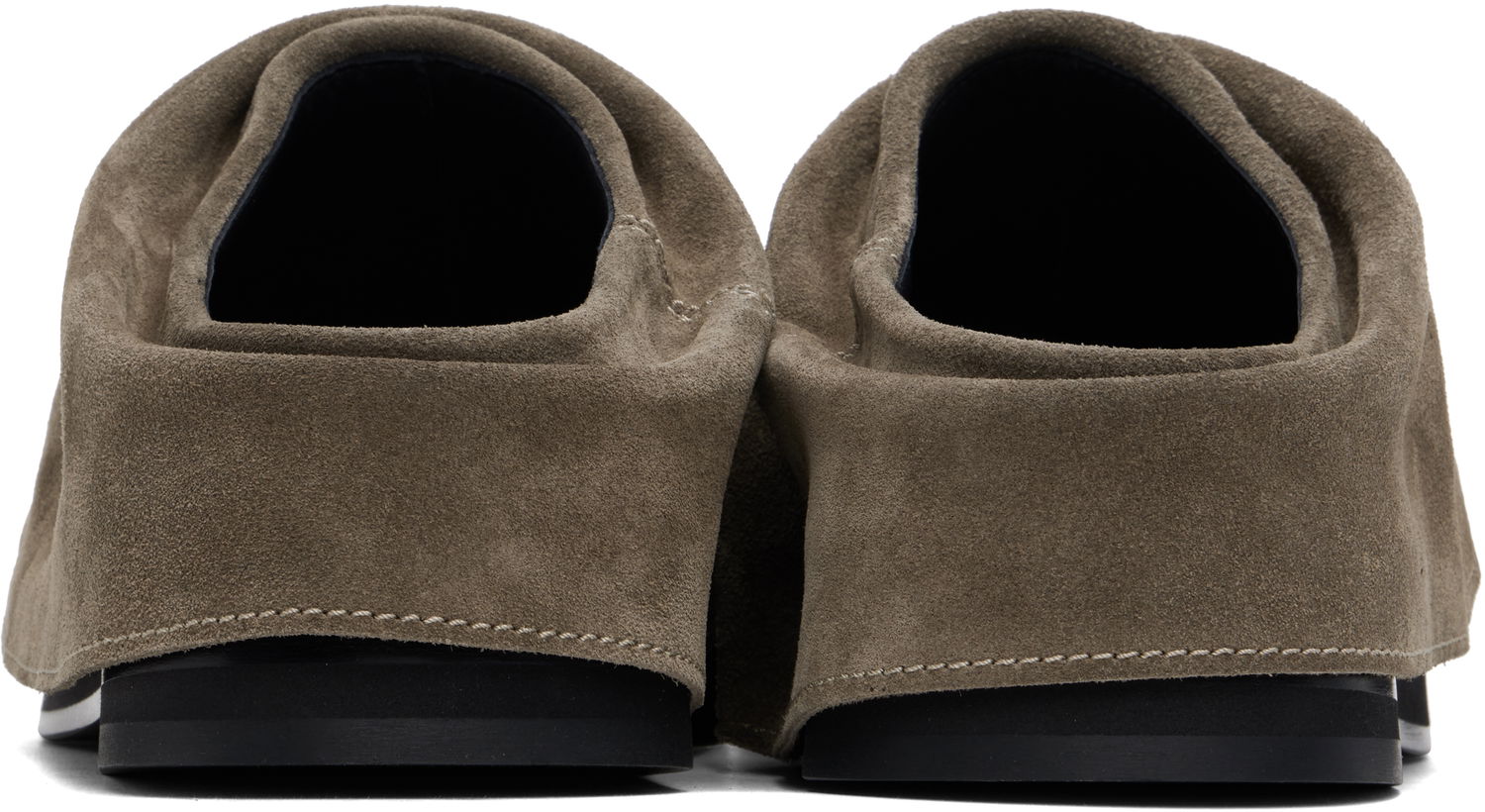 Kläder The Attico Attico Mini Robin Slip-on Loafers Grå | 250WSH00855 LBT040AA, 1