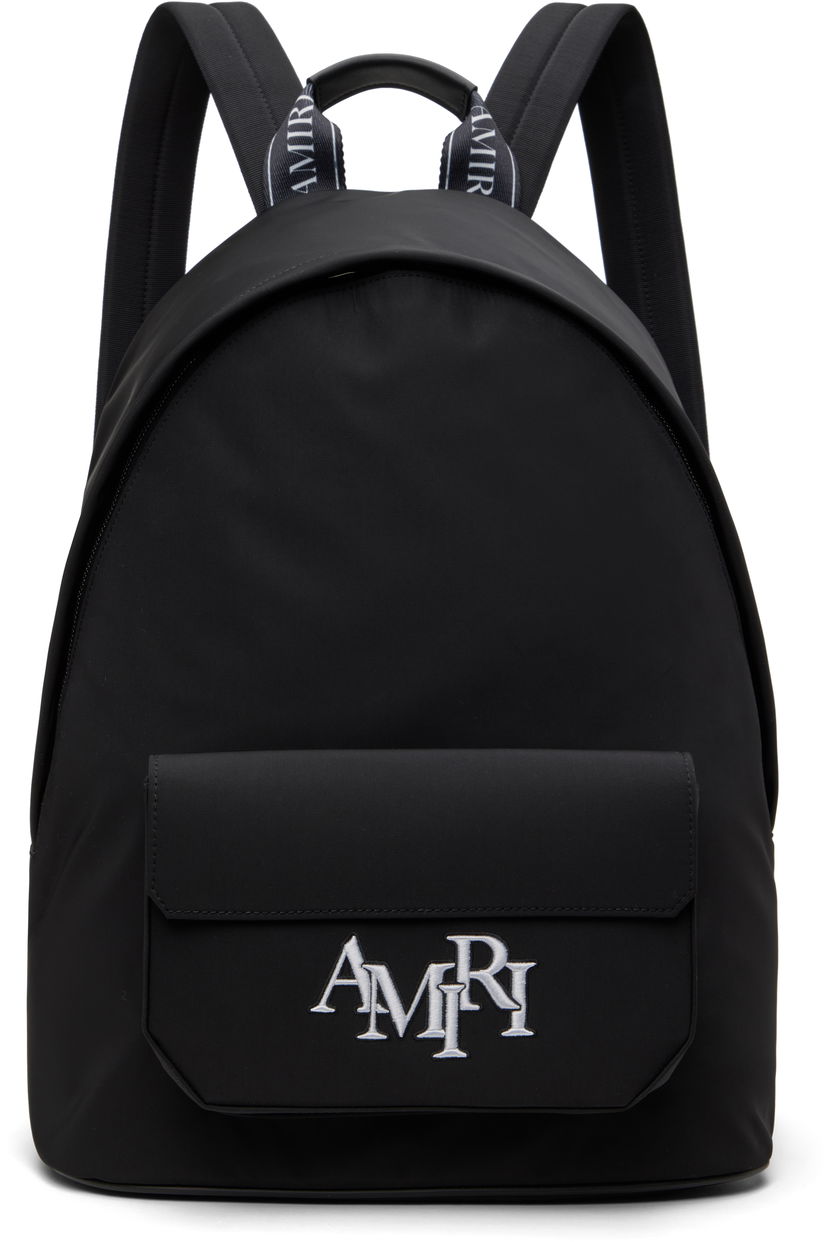 Ryggsäck AMIRI AMIRI Staggered Backpack Svart | AMBGBP1010