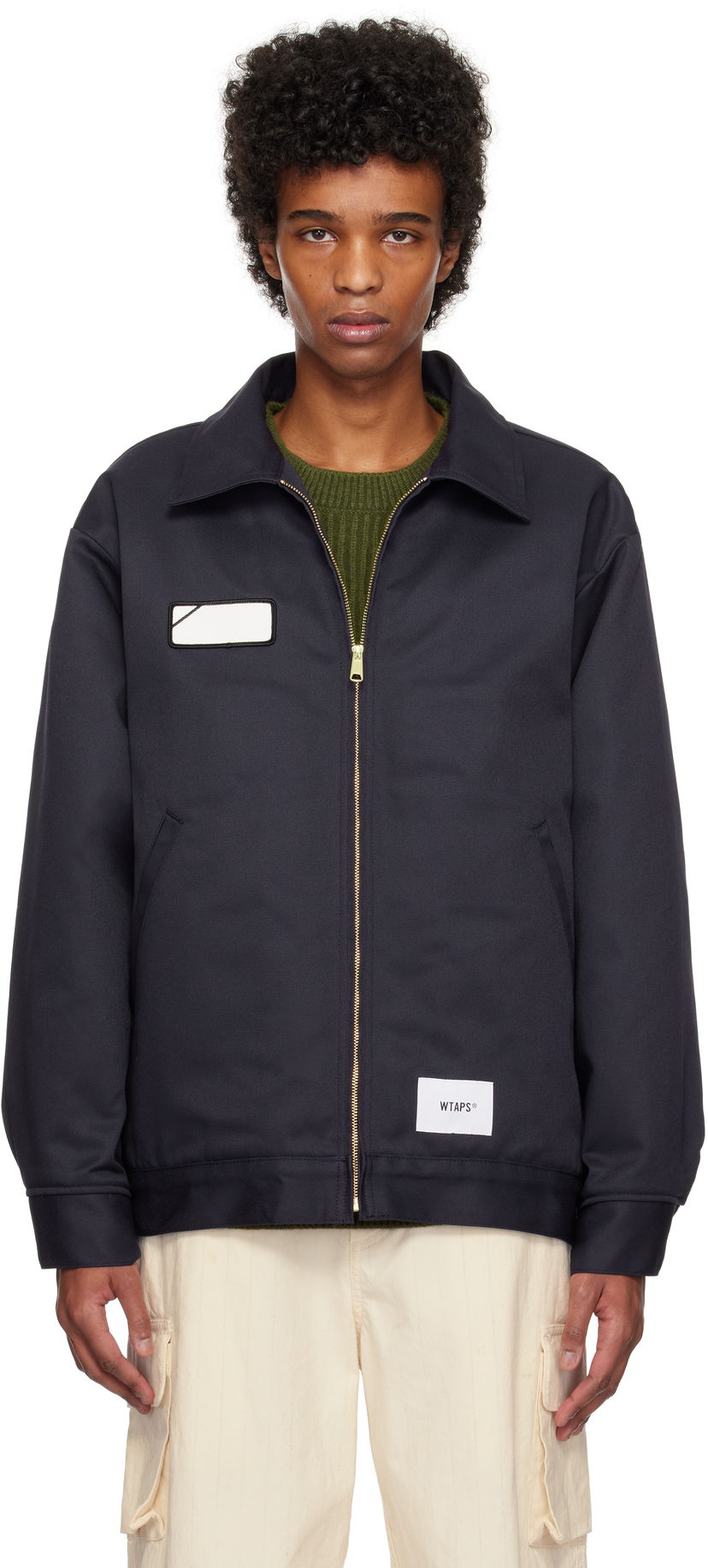 Jacka WTAPS WTAPS Wrecker Jacket Mörkblå | 242WVDT-JKM05