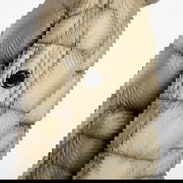 Pufferjacka C.P. Company Hooded Puffer Jacket Grön | 19CMOW191A110416A-356, 3