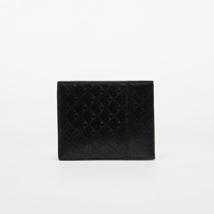 Plånbok CALVIN KLEIN Calvin Klein Embossed Emblem Bill Wallet Svart | LV04D1129G UB1