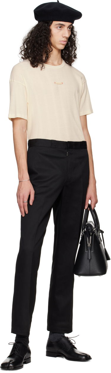 T-shirt Maison Margiela Maison Margiela Patch T-Shirt Beige | S50GC0712 M20060, 4