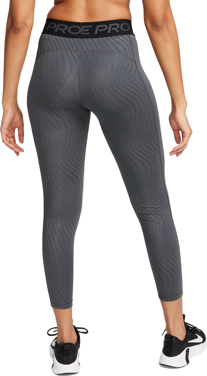 Damasker Nike NP DF MR 7/8 TIGHT AOP Leggings Grå | fn4154-060, 1