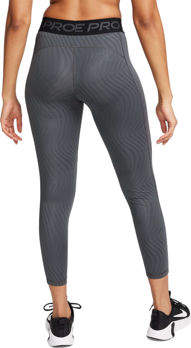 Damasker Nike NP DF MR 7/8 TIGHT AOP Leggings Grå | fn4154-060, 1