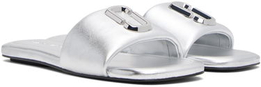 Tillbehör Marc Jacobs Marc Jacobs 'The J Marc' Sandals Metallisk | 2F3FSA118F07, 3