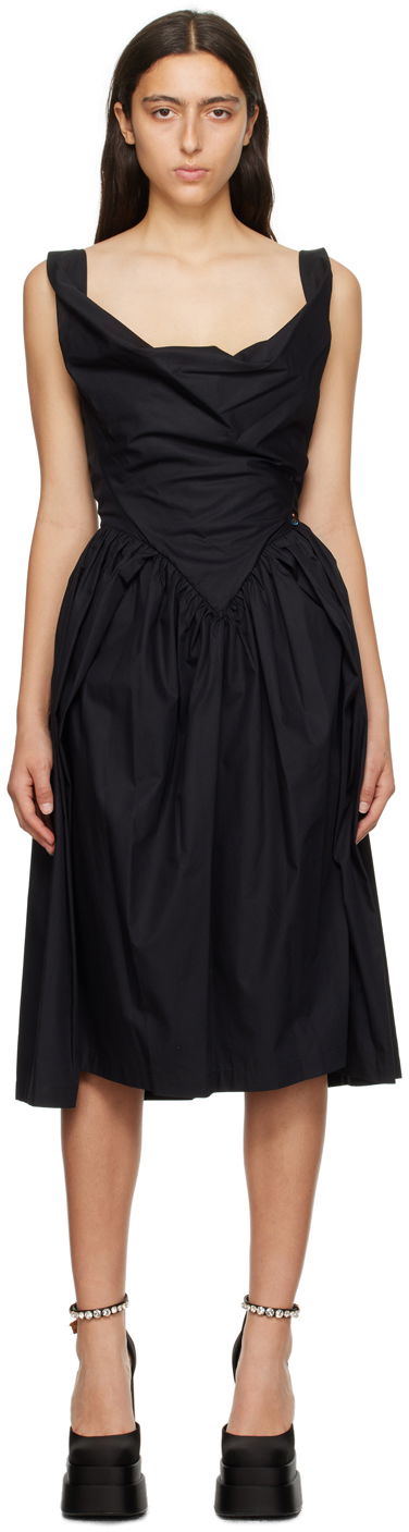 Klä Vivienne Westwood Westwood Sunday Midi Dress Svart | 1101032Z-W009Q-SW