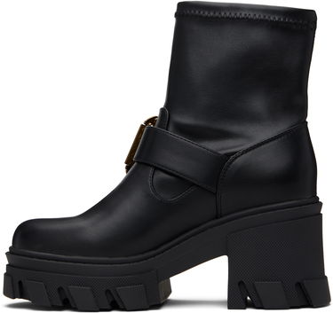 Sneakers och skor Versace Sophie Baroque Buckle Boots Svart | E79VA3S80_E71570, 2