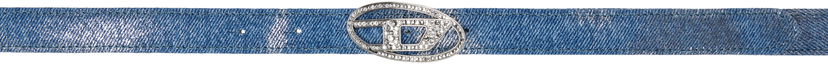 Bälten Diesel B-1dr Strass 20 Denim Belt Svart | X10129 P6256