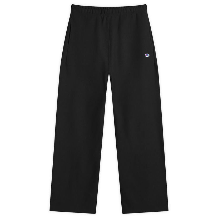 Träningsbyxor Champion Straight Hem Sweat Pants Svart | 220712-KK001