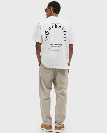 T-shirt Carhartt WIP Men's White Short Sleeve Graphic T-Shirt Vit | I03439400AXX, 3