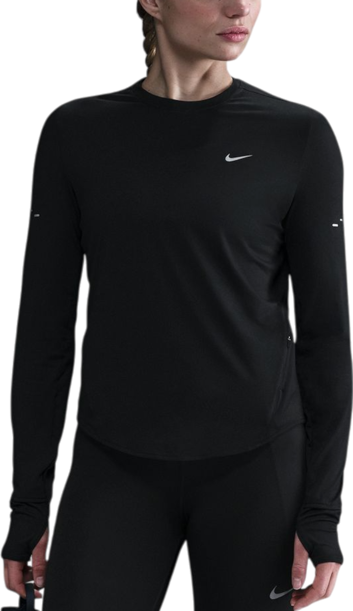 T-shirt Nike Nike Swift Long Sleeve Running Top Svart | hq0503-010