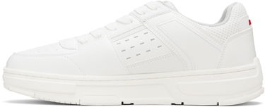 Kläder BOSS Mesh Trim Trainers Svart | 50548531, 3