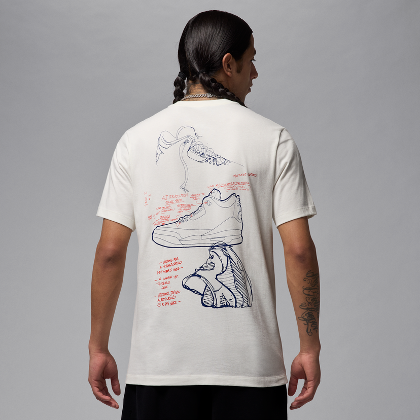 T-shirt Jordan Jordan Rare Air T-Shirt Vit | IB7526-133