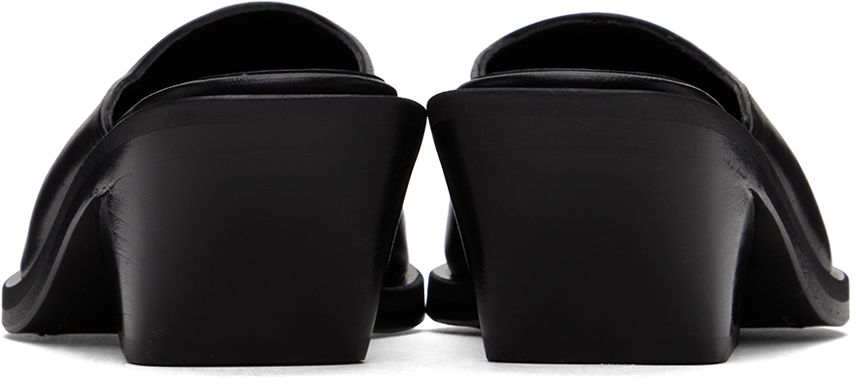 Kläder Ann Demeulemeester Ann Demeulemeester Xina Wedge Mules Svart | 2401-W-F15-LT046-099, 1