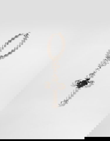 Örhängen Dolce & Gabbana Dolce & Gabbana Single Earring with Cross Charm Metallisk | WER5M4W111187655, 3