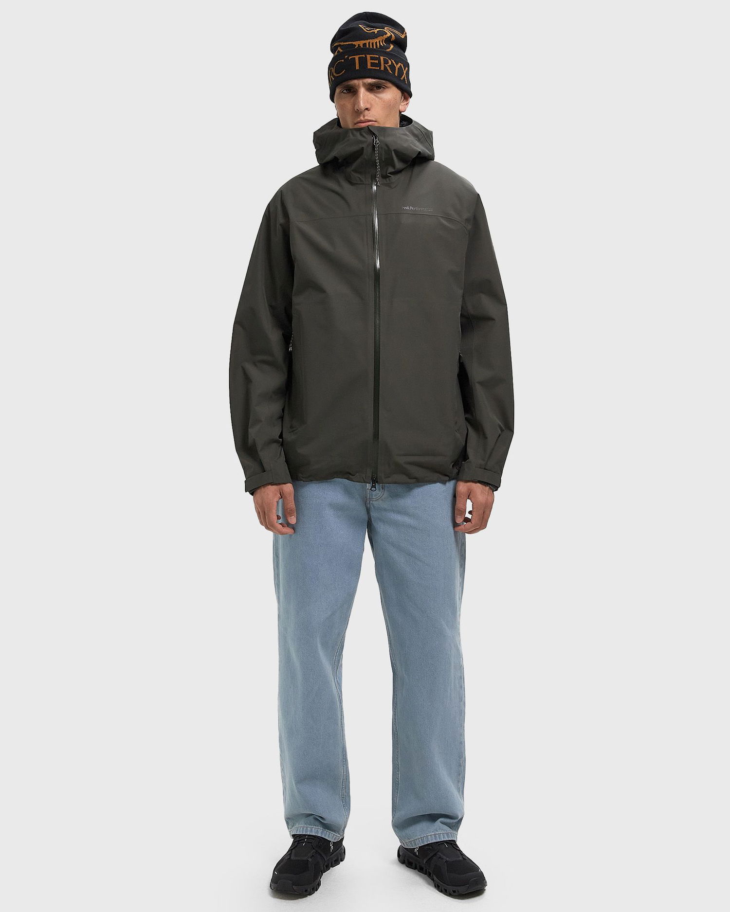 Vindjacka Peak Performance Treeline Shell Jacket Grå | G80856010, 1