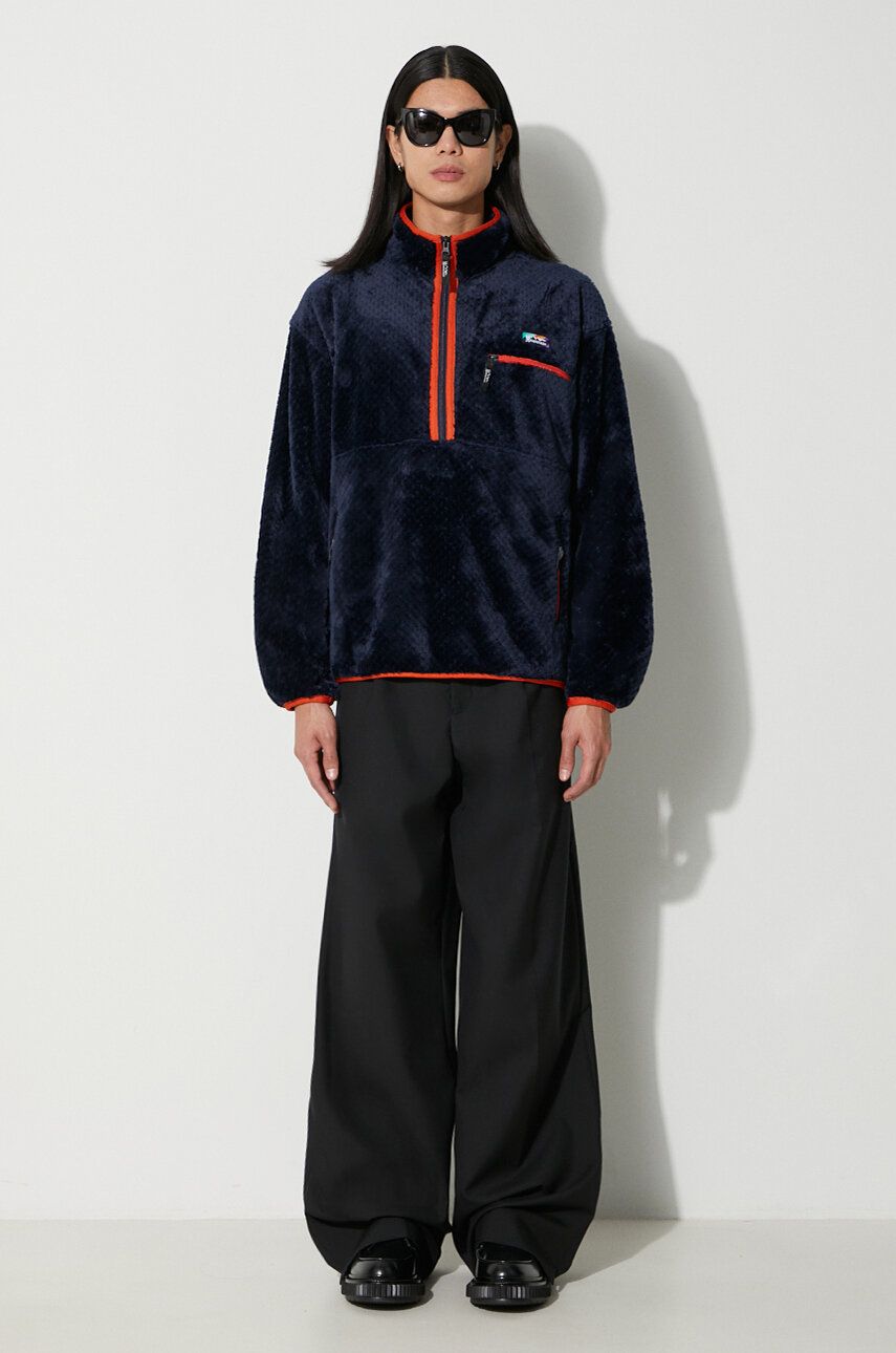 Sweatshirt Manastash Poppy Thermal Fleece Sweatshirt Blå | 7923252017, 1