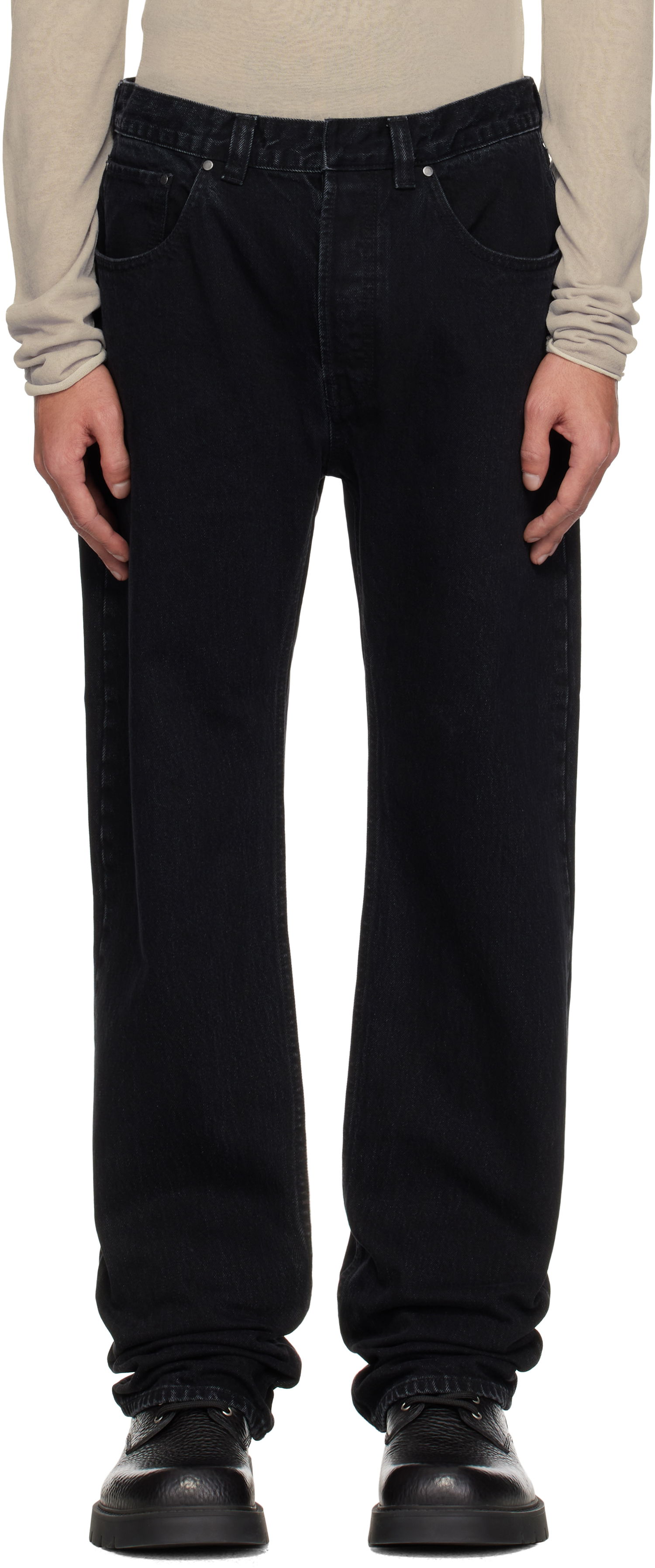 Jeans Entire Studios Entire Studios Slem Jeans Svart | ESM-S25-11004-MA, 0